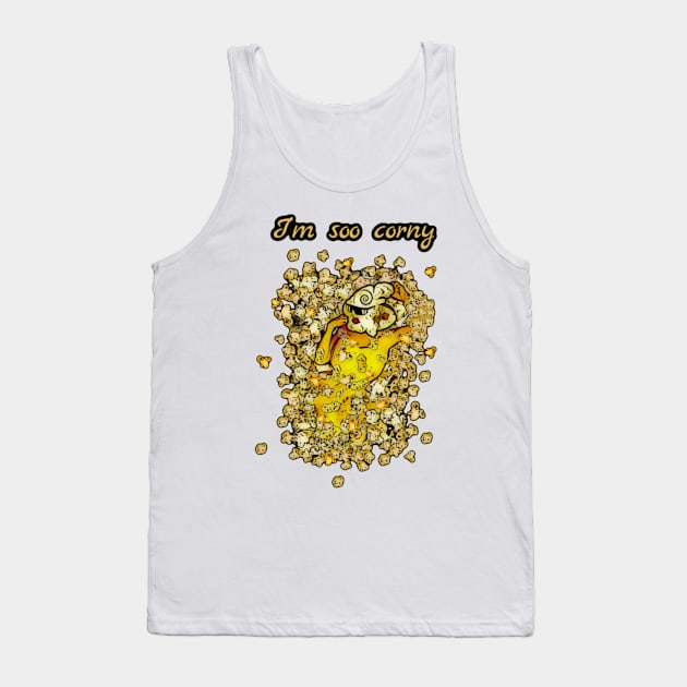 I'm So Corny Tank Top by BoneArtPetite